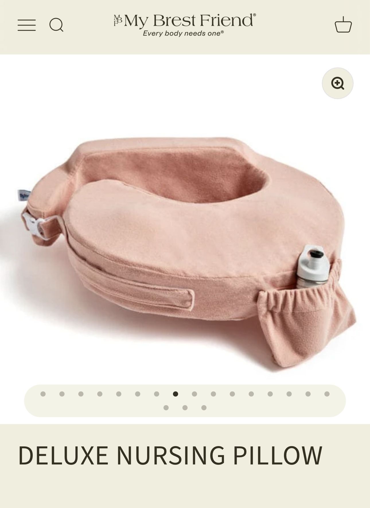 My Best Friend Deluxe Nursing Pillow