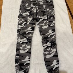 Camo cargo pants