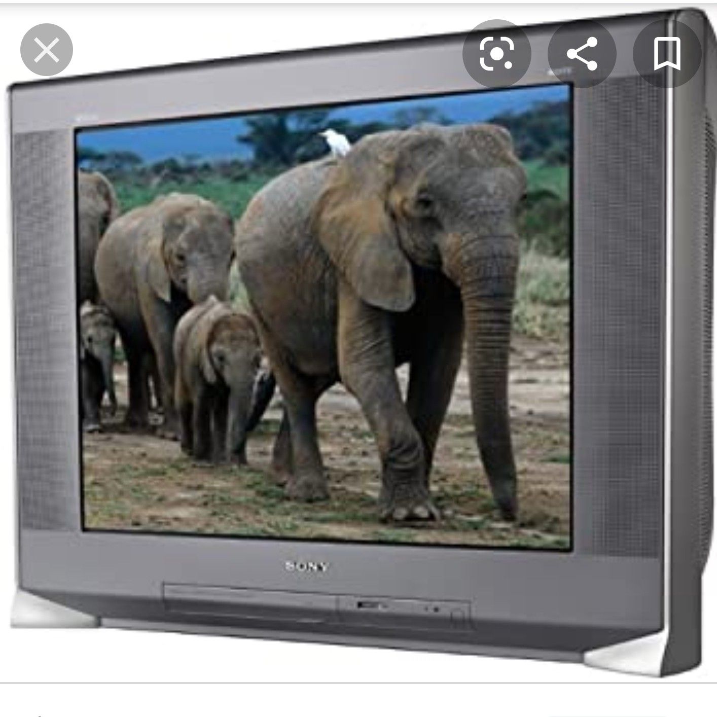 Sony 30" CRT TV with HDMI