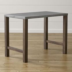 Metal Top High Counter Table