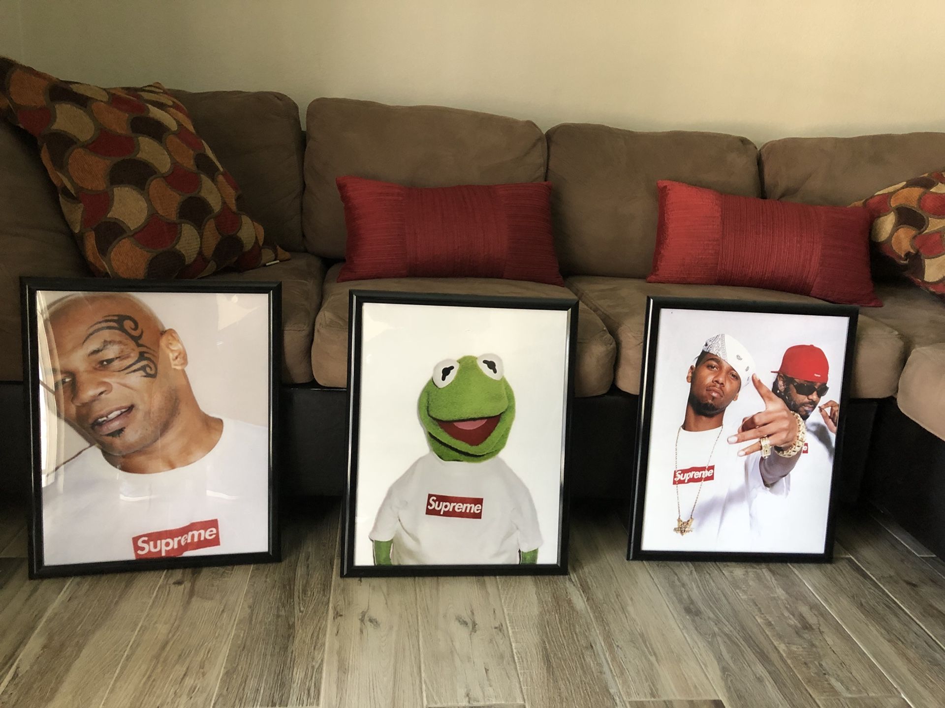 Supreme Kermit the Frog Toy Pillow