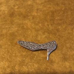 Sterling Silver High Heel Pin