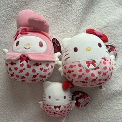 Hello Kitty Valentines Squishmallows