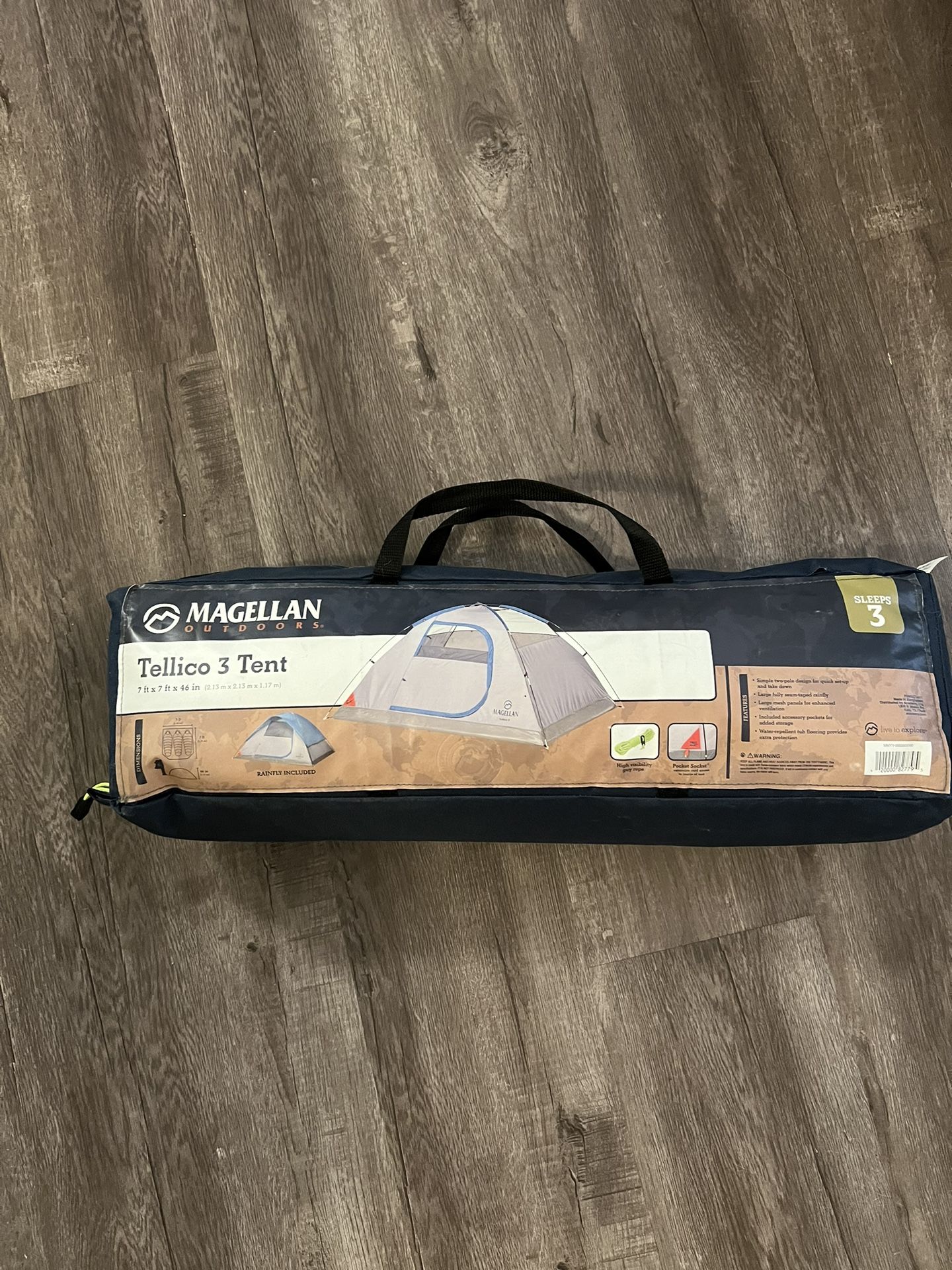 Magellan Outdoors Tellico 3 Person Dome Tent