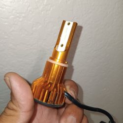 USED AUXBEAM HB5 9007 LED Headlight Bulbs Kit 6500K White High Low Beam Super Bright