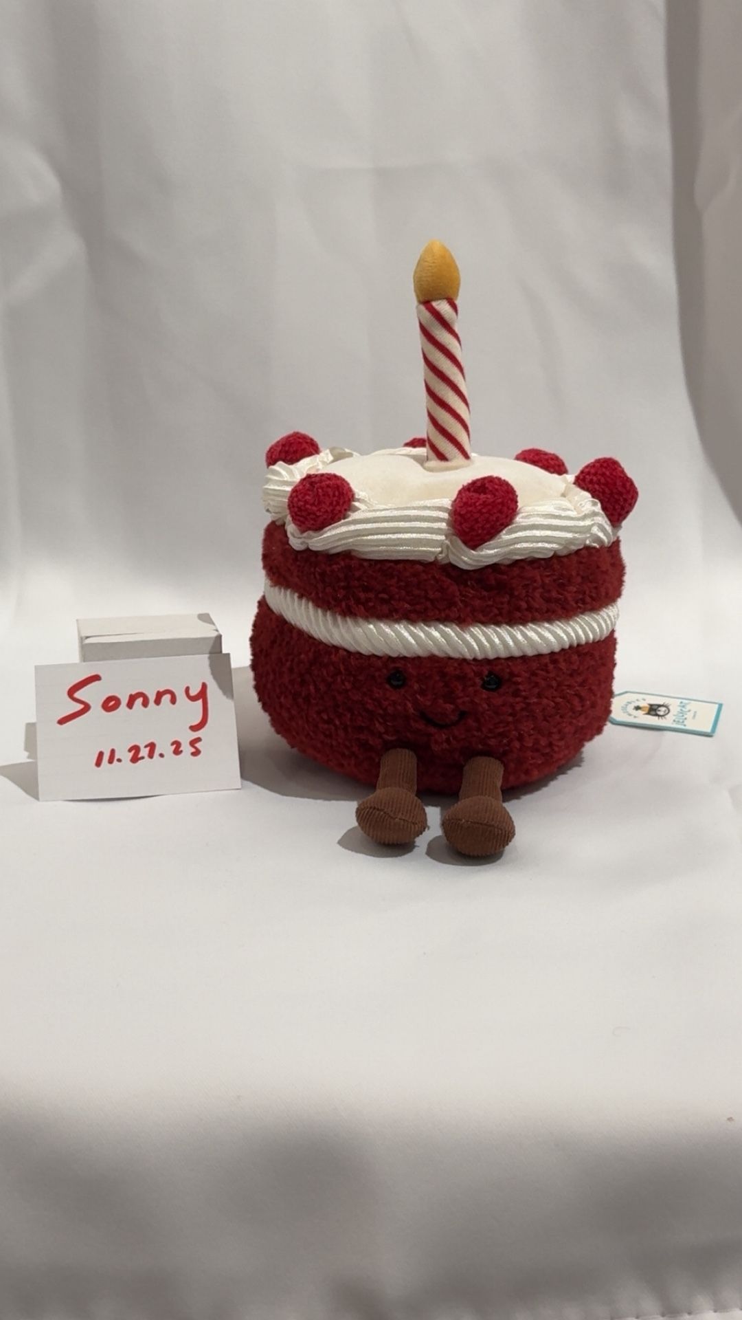 Jellycat Amuseables Cheri Cake New With Tags 