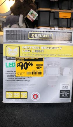 LED 3 light Motion Security Light