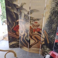 Antique Monkey Screen