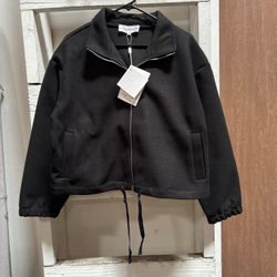 Black Cropped Jacket