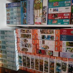 Jigsaw Puzzles 300 Pieces (contact info removed) Bits & Pieces Ravensburger White Mountain Animals XMAS Landscape