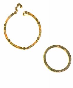 Asian Cloisonné Necklace and Bangle.