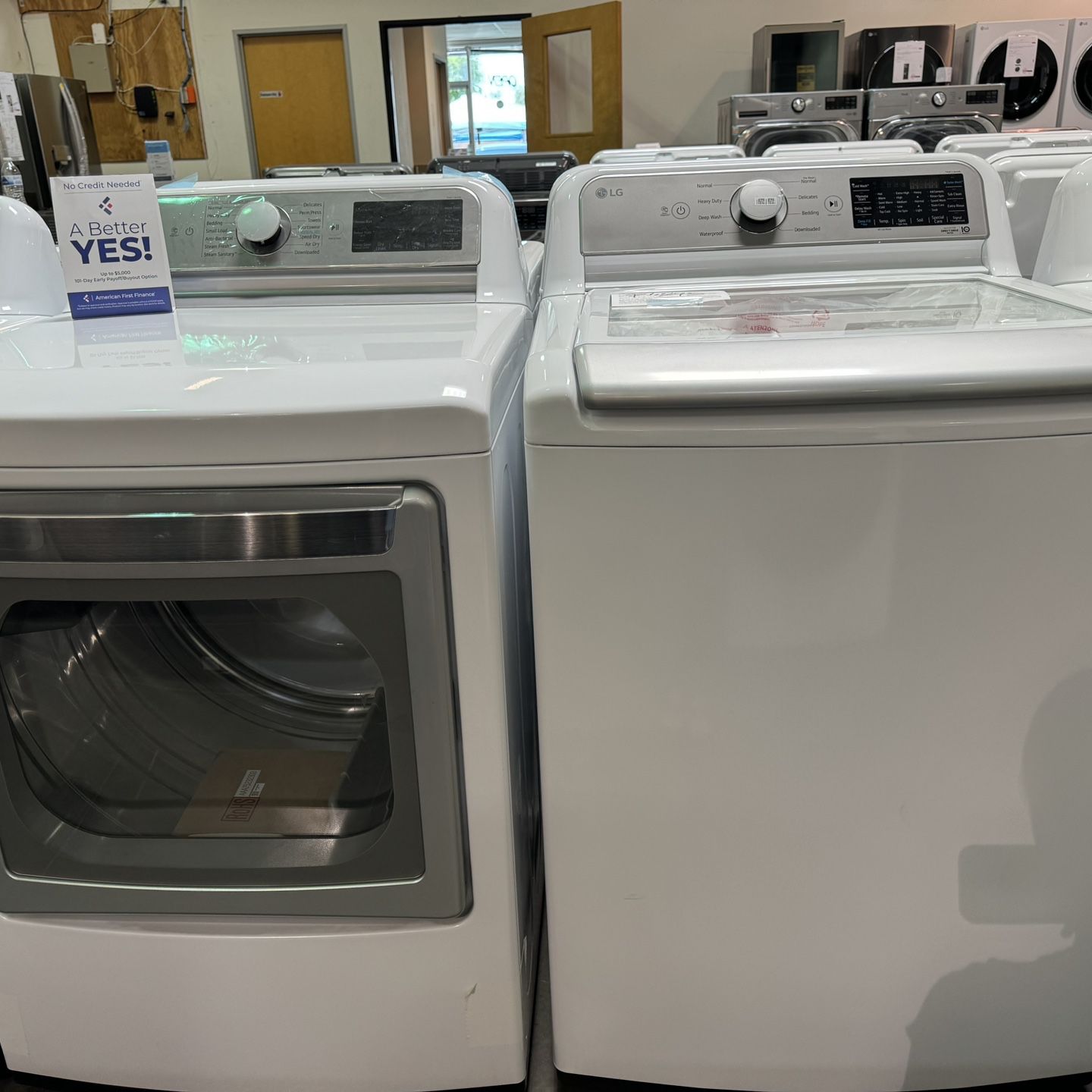 LG TurboWash3D Technology Washer & Dryer 