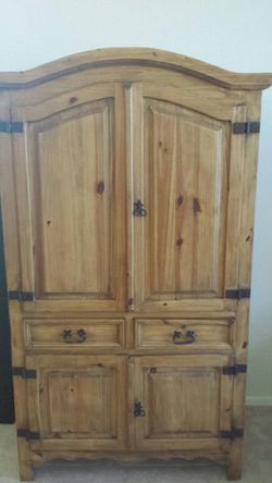 Rustic armoire