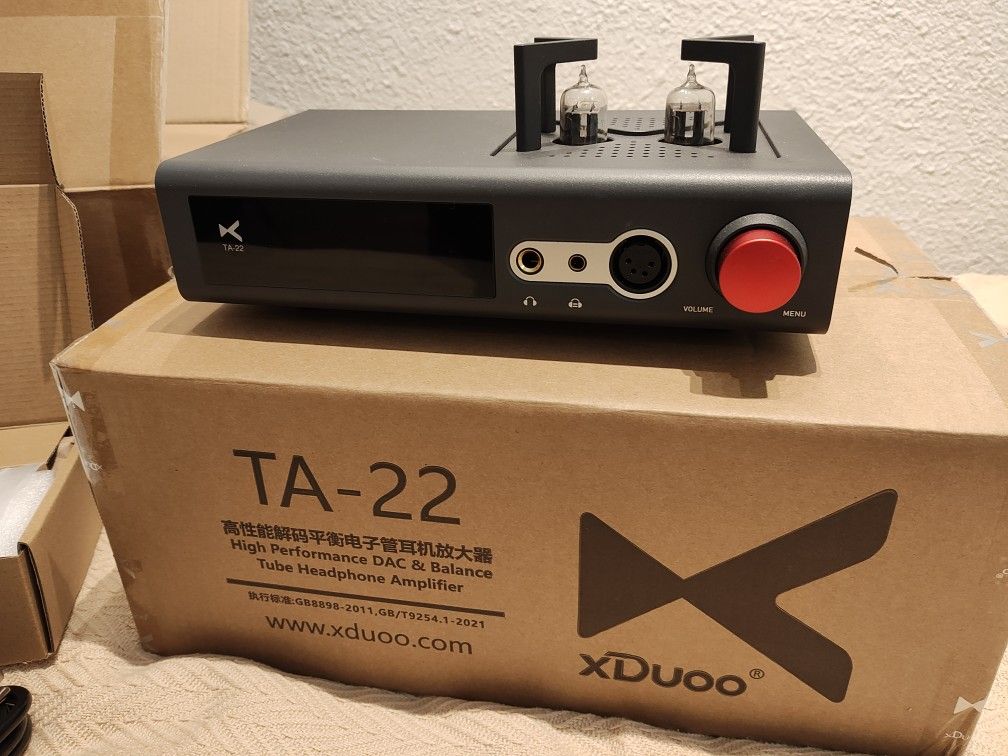 Xduoo TA-22 Hybrid Tube DAC/Headphone Amplifier Preamp