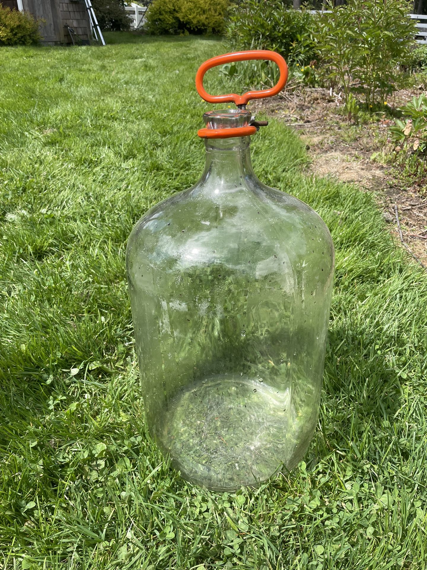 Vintage Glass Water Cooler Bottle