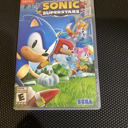 NEW NINTENDO SWITCH SONIC SUPERSTARS