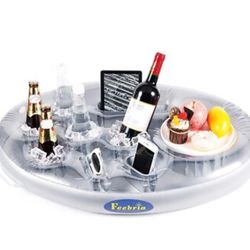 Feebria inflatable drink holder. Holds 9 drinks.