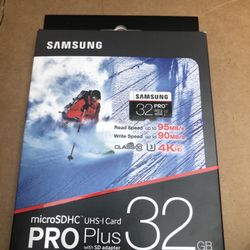 Samsung Pro+ Uhs-l Micro SD With Adaptor 