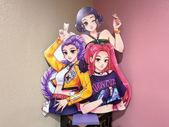 K-pop demon hunters decoration