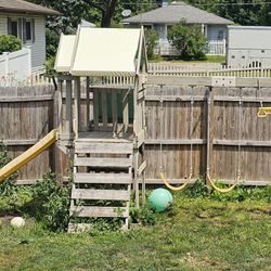 Wooden Swing Set