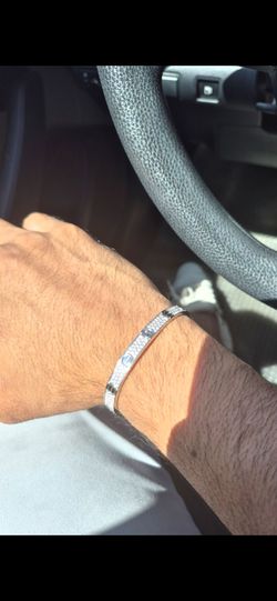 Love Pave Diamond Bracelet