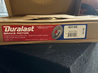 Duralast rotors 43149 dodge  challenger RT