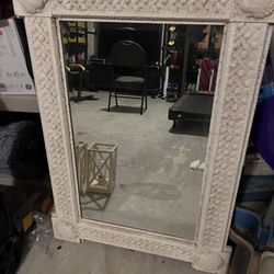 Beautiful Seashell Mirror 