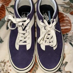 Purple And White Vans Old Skool
