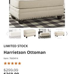 Harrietson Ottoman NIB