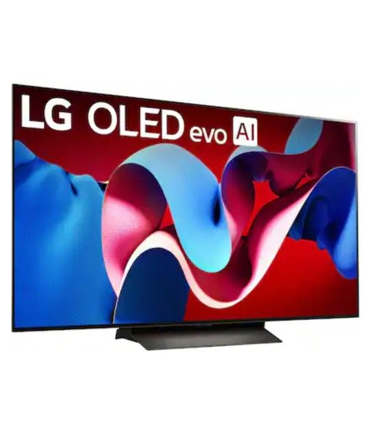 LG 77 Inch Class OLED evo C4 Series Smart TV 4K Processor