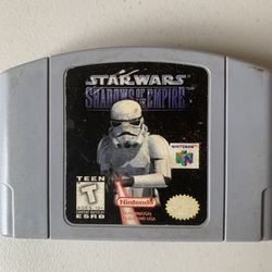 Star Wars Shadow Of The Empire Nintendo 64