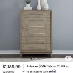 Chantee 6 Drawer Chest