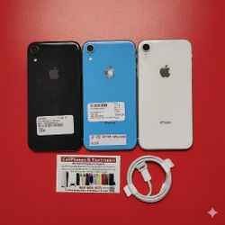 iPhone XR 64GB Factory Unlocked Excellent Condition- On Special Cash Deal $159