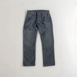 Leviâs 514 Distressed Metallic Blue Dye Wash Men Denim Men Jeans W33 L32