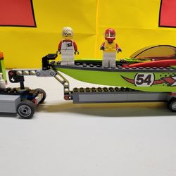 Lego City 60254 Race Boat Transporter