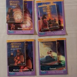 4 Animated Bible Stories (DVD & Activity Book)