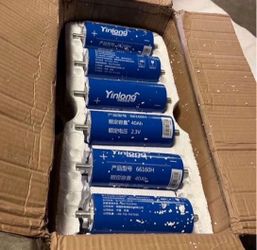 Yinlong 2.3V 40Ah 66160 LTO battery (6 cells). Lithium Titanate Oxide