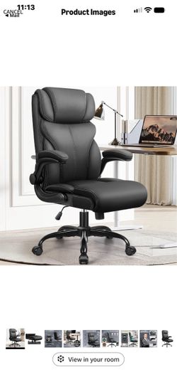 Office Chair.   PU leather.   New