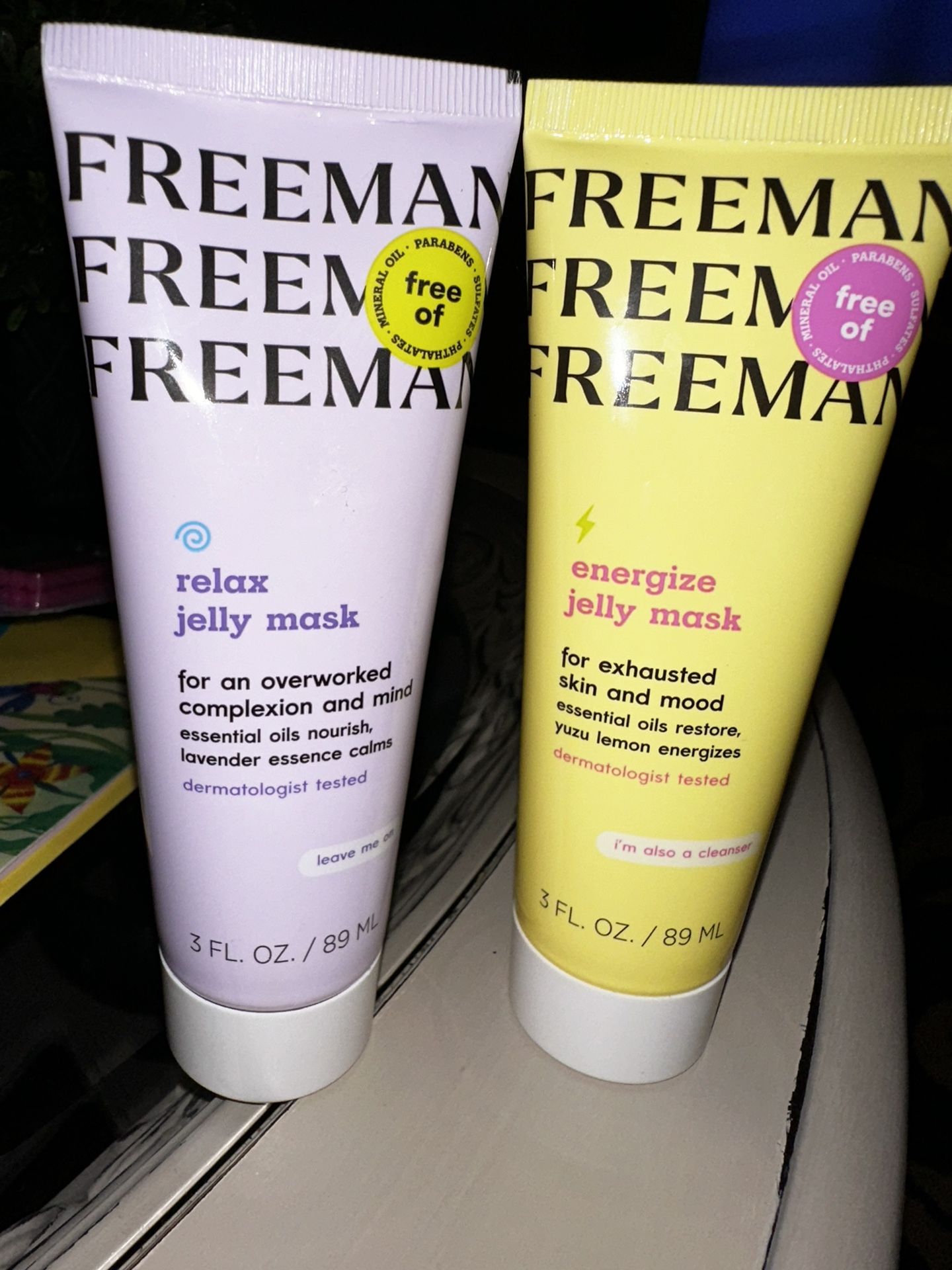 Freeman face mask and cleanser