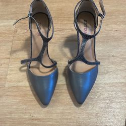 Gray High Heels 