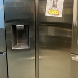 Samsung 36inch Side by Side Refrigerator in Stainless Steel