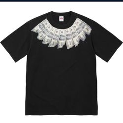 Supreme x MM6 money top tee black