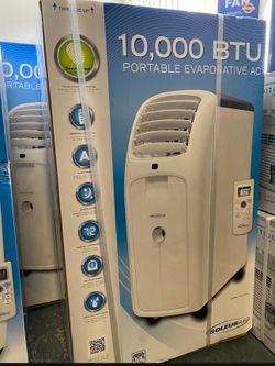 10000 btu portable air conditioner, with window kit ac