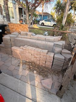 300+ Concrete Pavers & Bricks – Large Landscaping Lot
