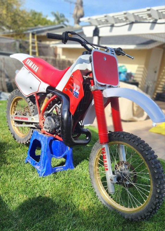 1986 yamaha yz250 for sale