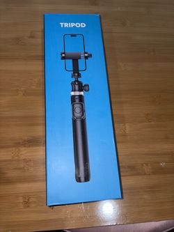 Phone Tripod Selfie Stick with Bluetooth Remote