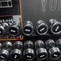Chrome Dumbbells 