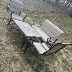 Hampton Bay 4 Piece Patio Set