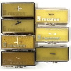 READ - Lot of 7 Recoton Mixed LP Diamond & Stereo Needles