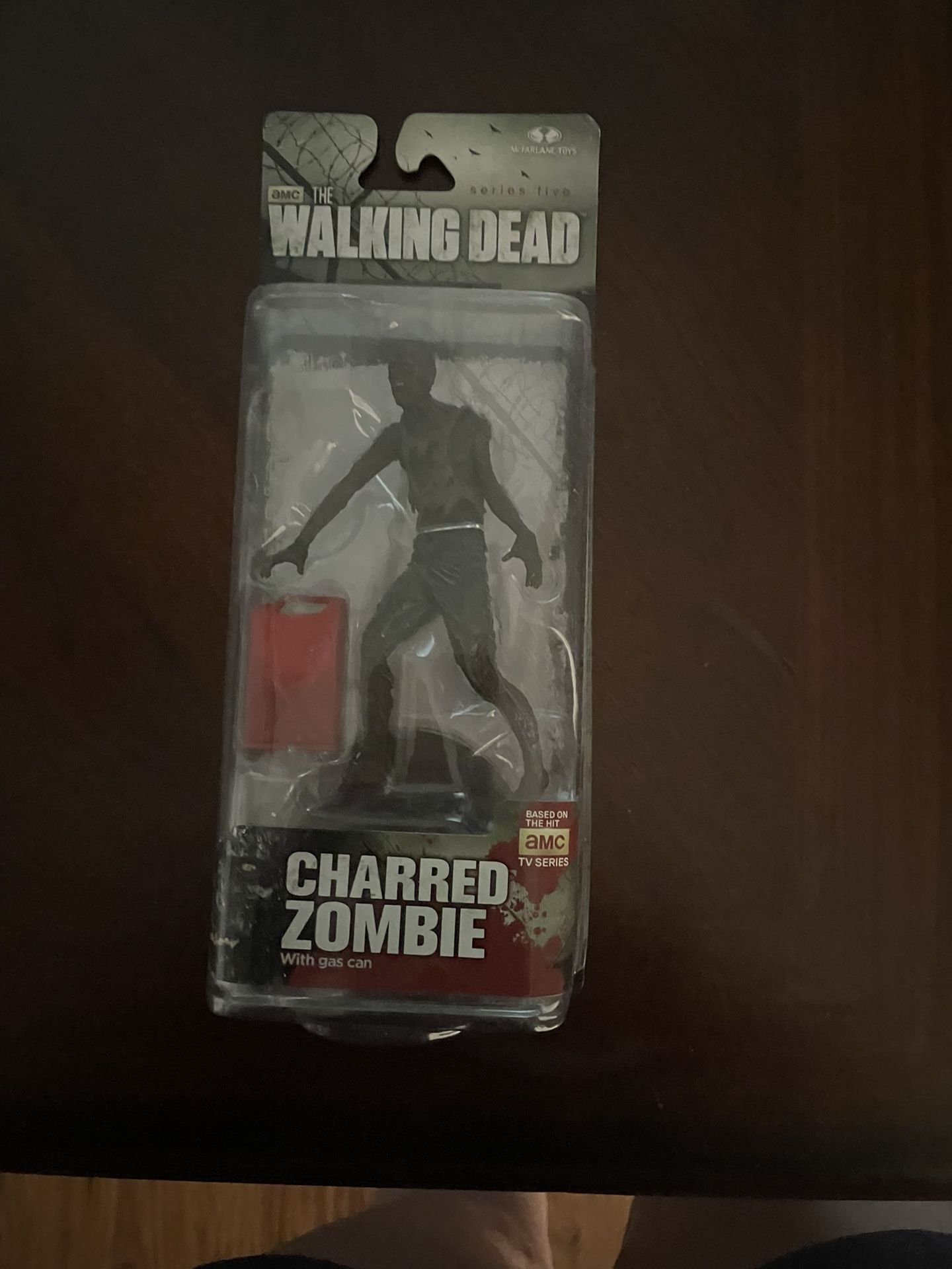 Charred Zombie The Walking Dead Action Figure 